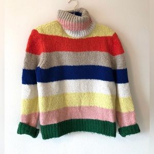 Turtleneck knit sweater, by Anthropologie.